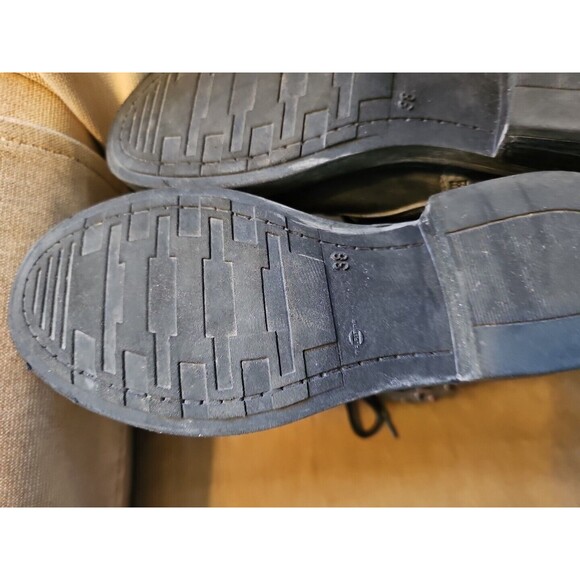 Gio + Plus Ankle Boot Leather Black Size 7.5 - Picture 10 of 10